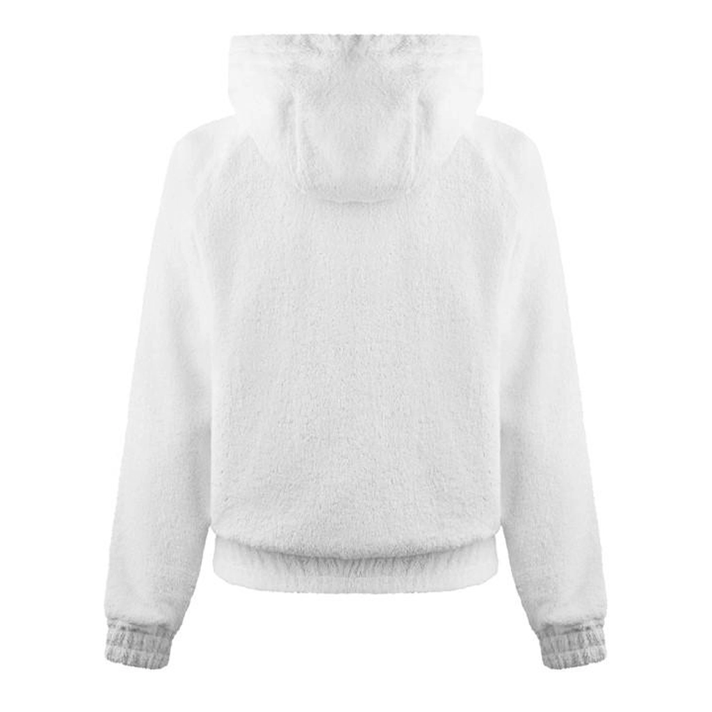 Dsquared2 Cool Raglan Fit Zipped Sweat - White