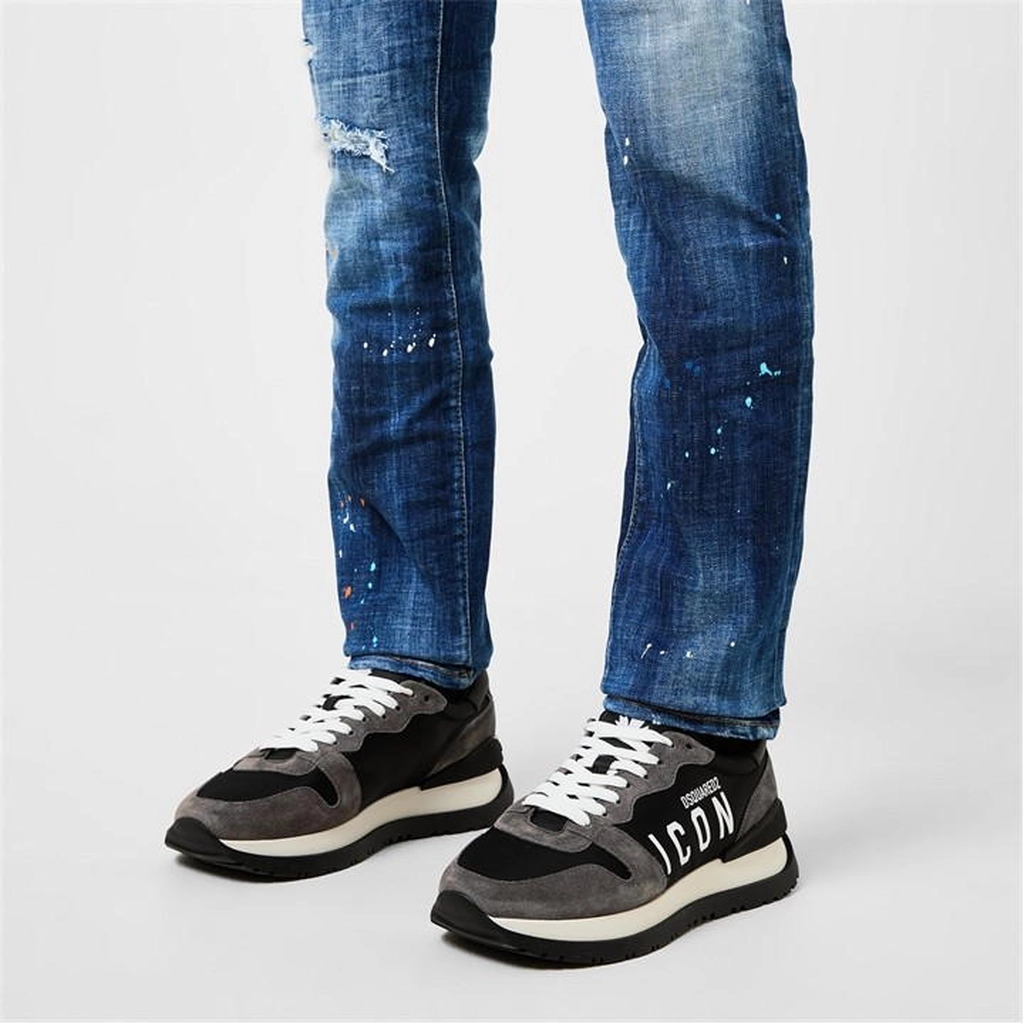 Dsquared2 Icon Running Trainers - Black