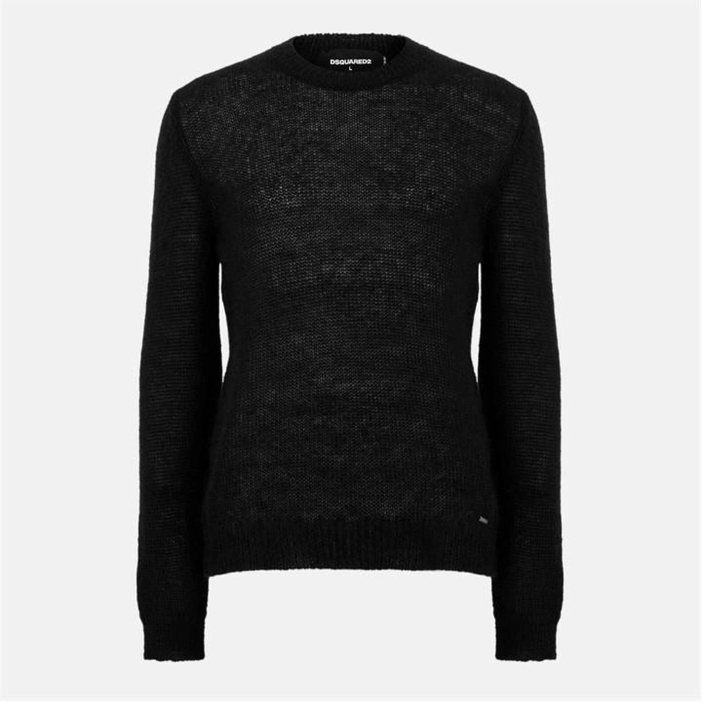 Dsquared2 DSQ Mohair Pullover Sn54 - Black