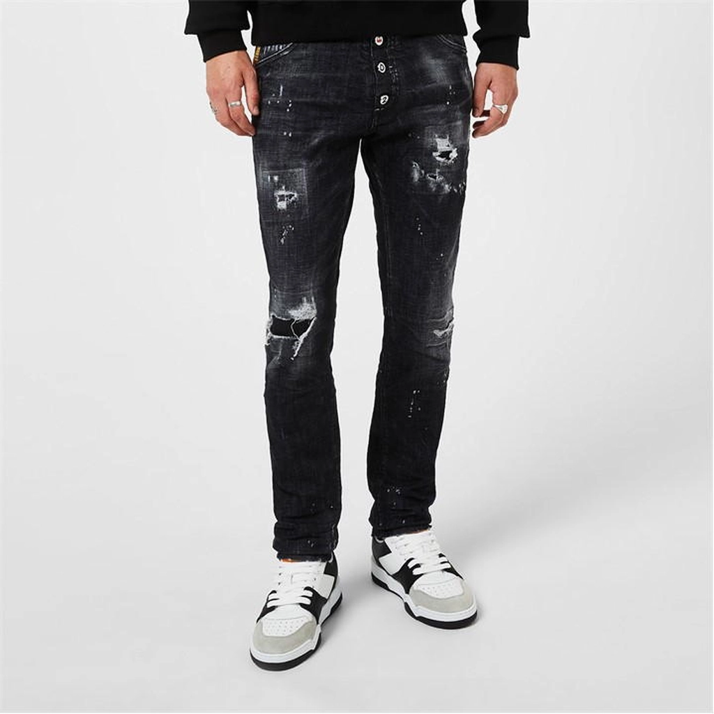 Dsquared2 Distressed Jeans - Black