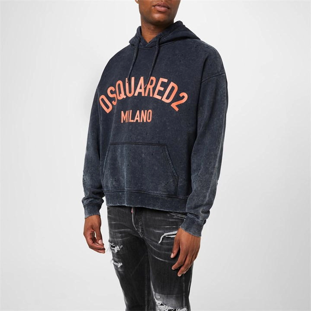 Dsquared2 Festival Hoodie - Black