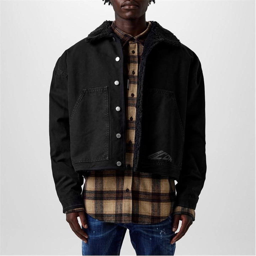 Dsquared2 Icon Kaban Jacket - Black