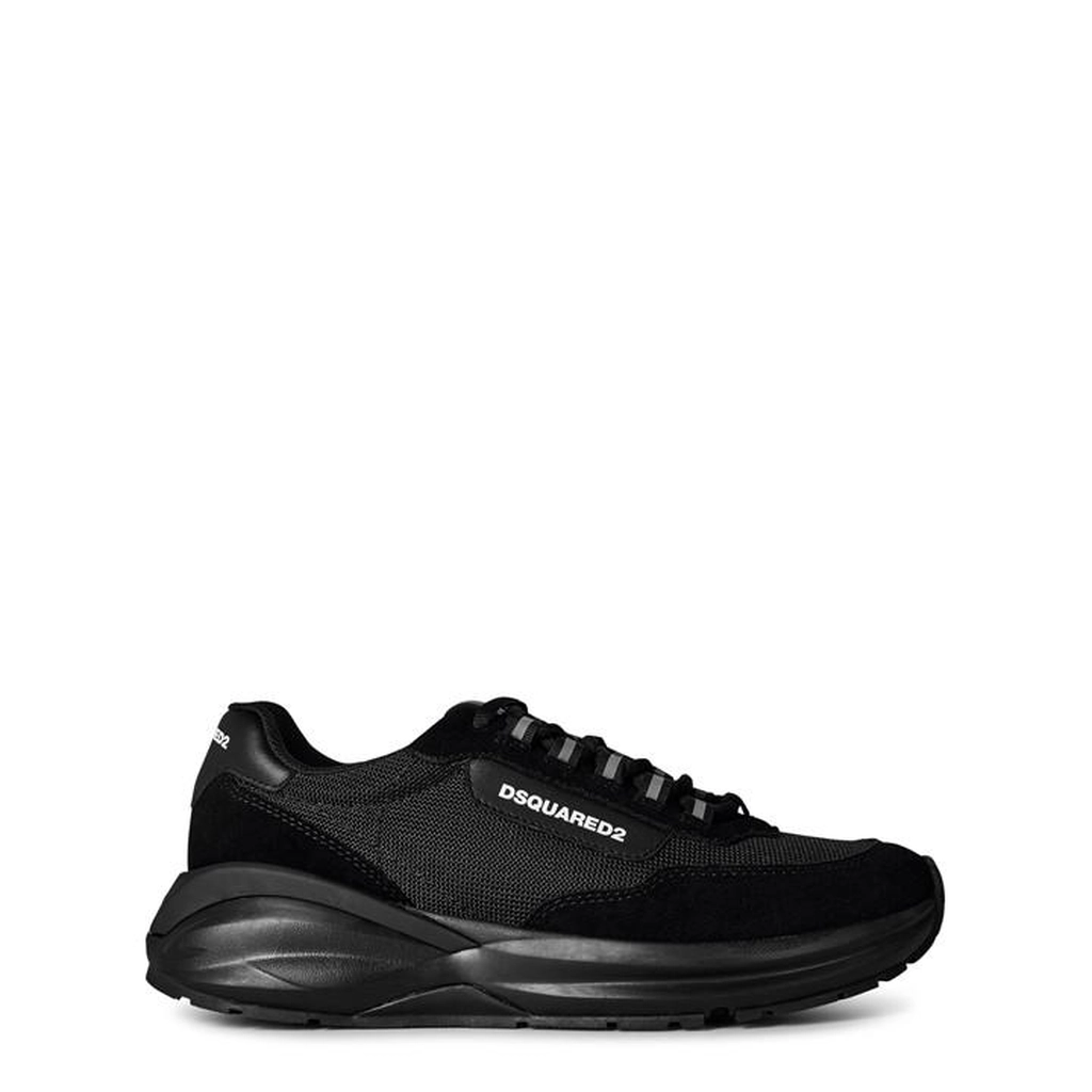 Dsquared2 Suede Dash Sneakers - Black