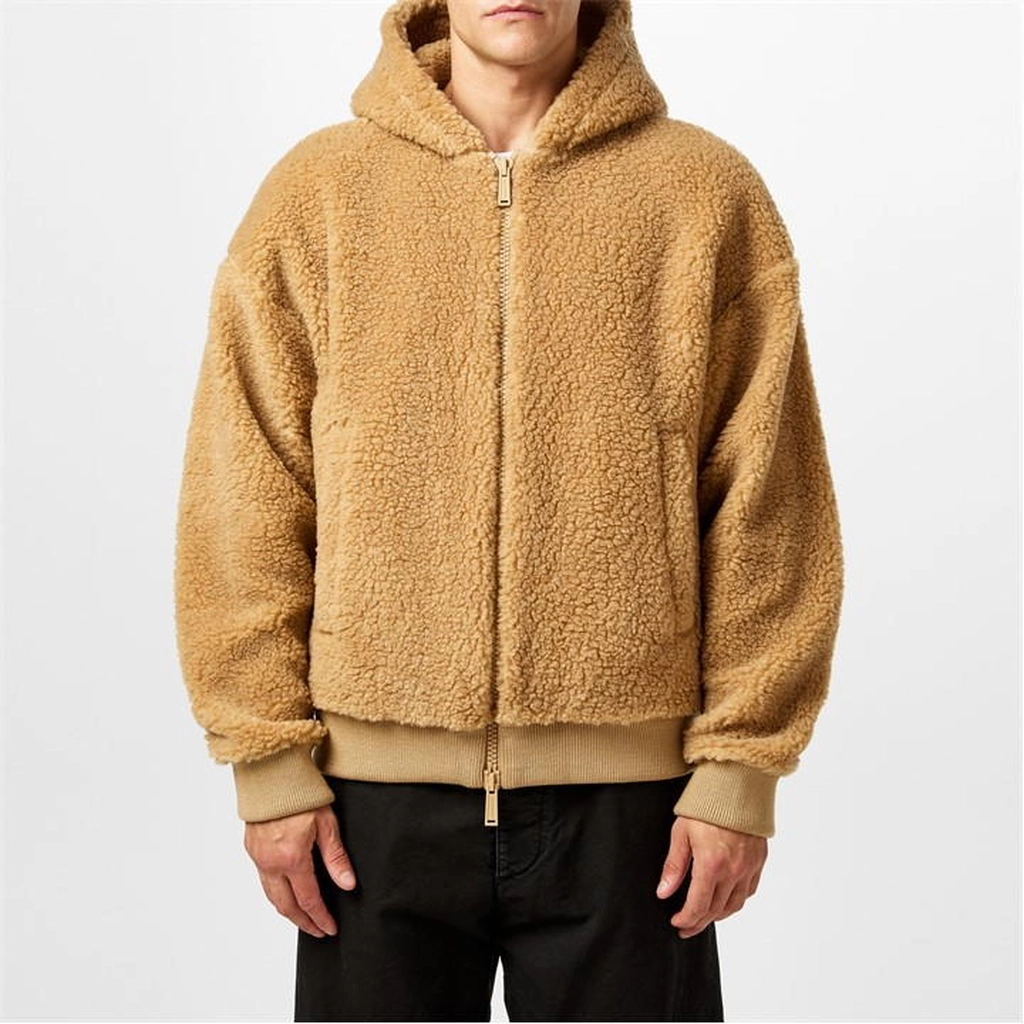 Dsquared2 Teddy Bomber Jacket - Beige