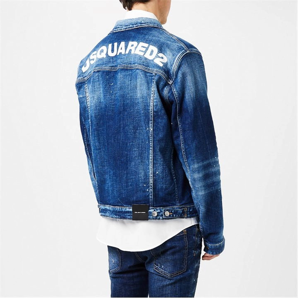 Dsquared2 Maple Denim Jacket - Blue