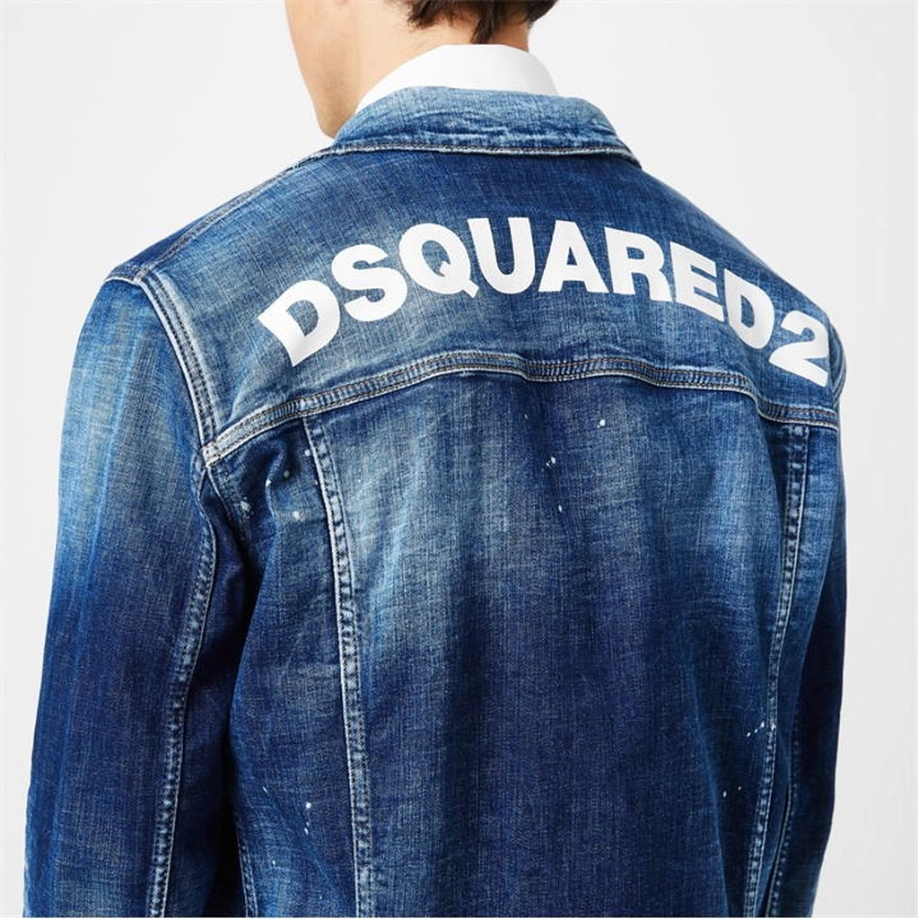 Dsquared2 Maple Denim Jacket - Blue