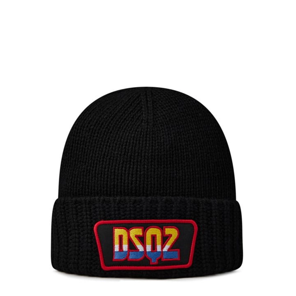 Dsquared2 Dsq Gamer Beanie Sn34 - Black