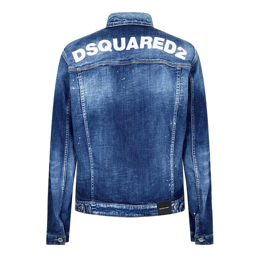 Dsquared2 Maple Denim Jacket - Blue