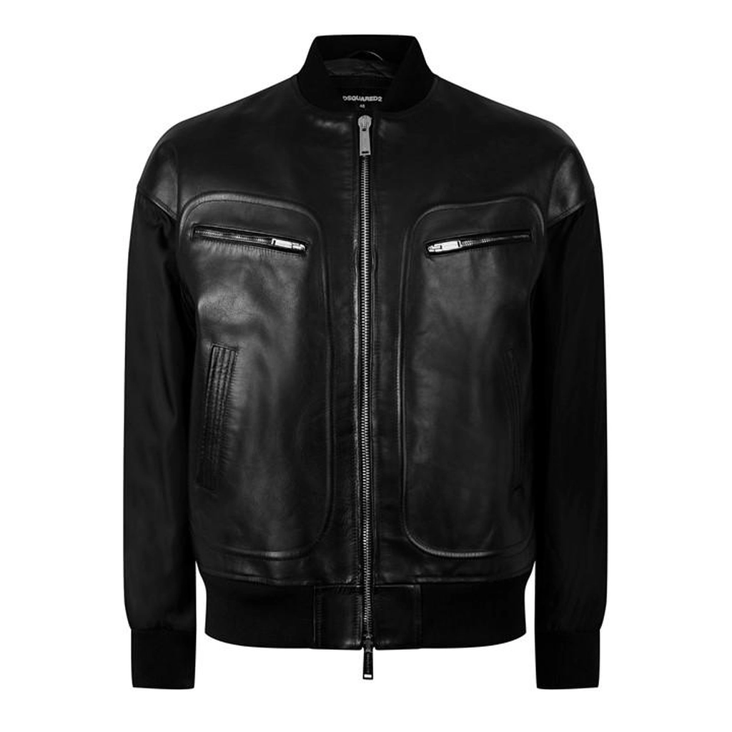 Dsquared2 Western Aviator Jacket - Black