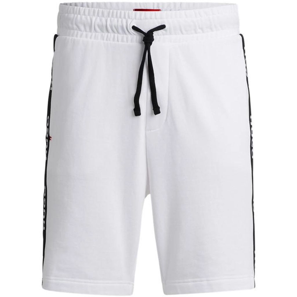 Hugo Boss Sporty Logo Shorts - White