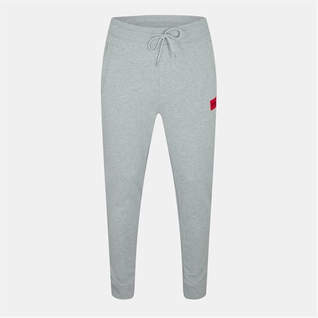 Hugo Doak Closed Hem Jogging Bottoms - Grey