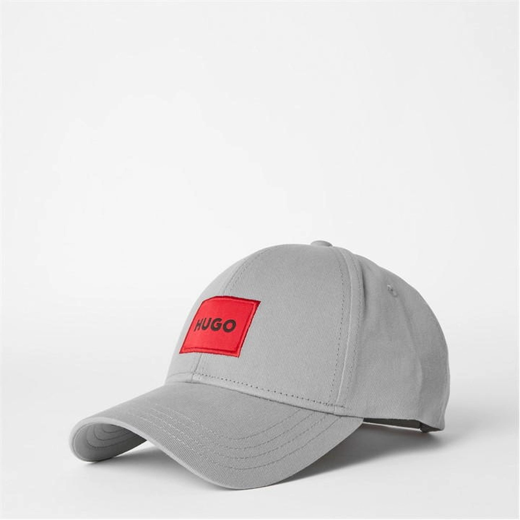 Hugo Men's Patch Baseball Cap - Grey