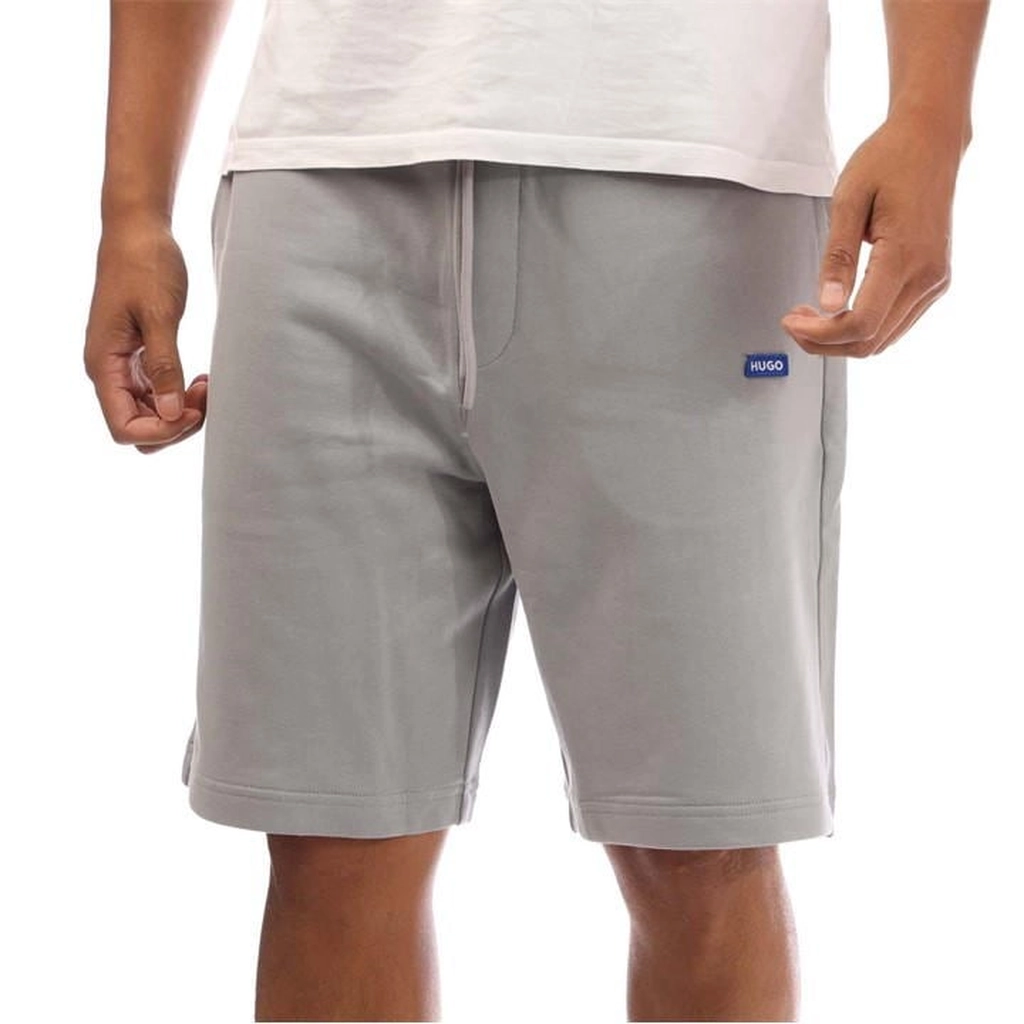 Hugo Nasensio Logo Label Shorts - Grey