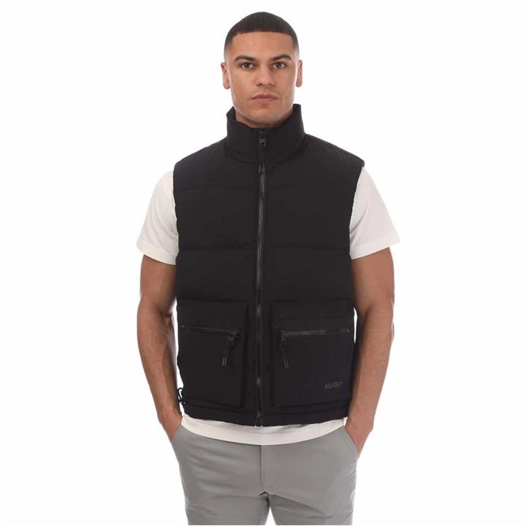 Hugo Slim-Fit Padded Vest - Black