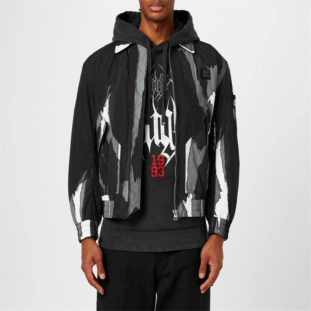 Hugo Badam Bomber Jacket - Grey