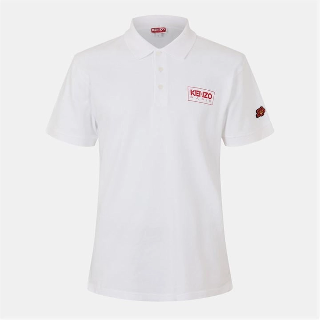 Kenzo Flwr Plo Shrt - White