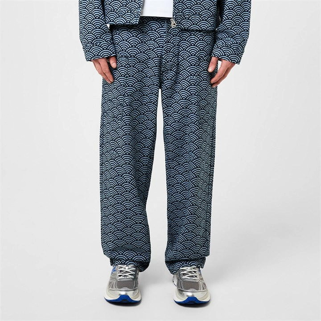 Kenzo Seigaiha Jeans - Blue