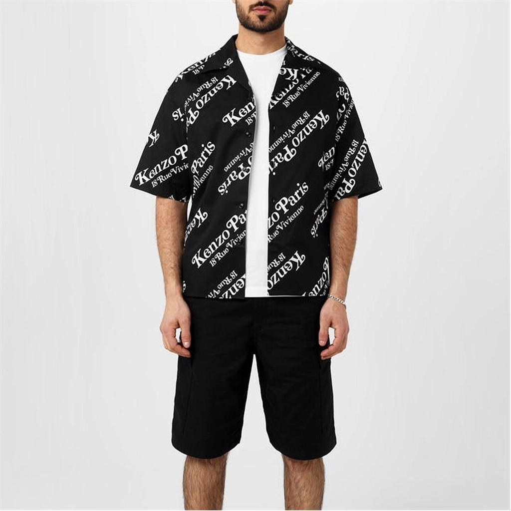 Kenzo Short Sleeve Shirt - Black