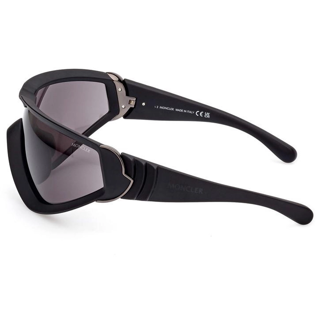 Moncler Wrapid Shield Sunglasses - Black