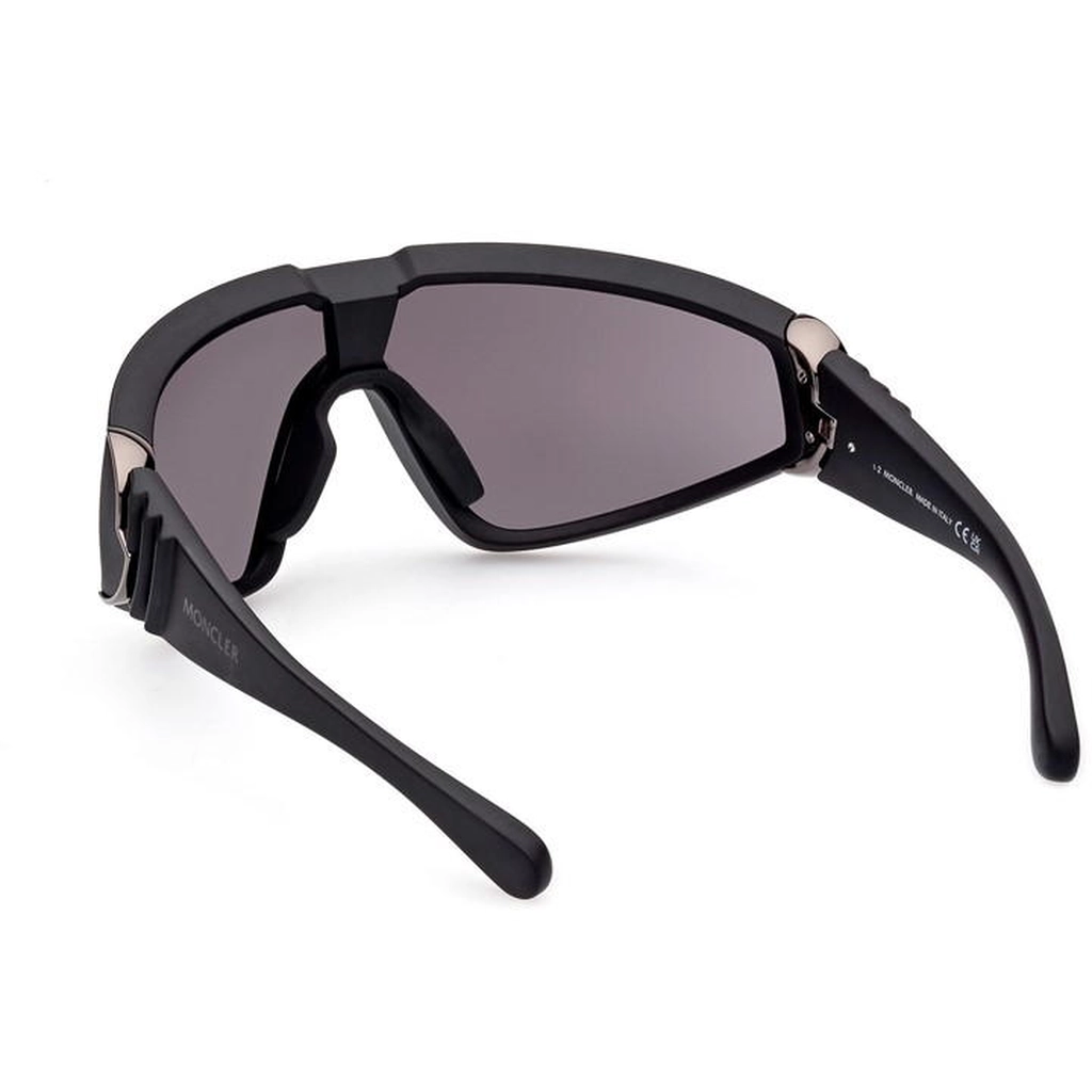 Moncler Wrapid Shield Sunglasses - Black