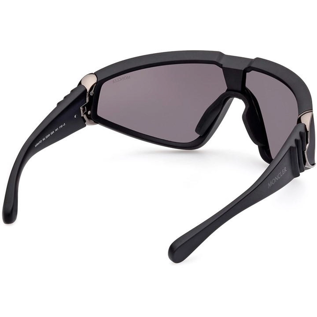 Moncler Wrapid Shield Sunglasses - Black