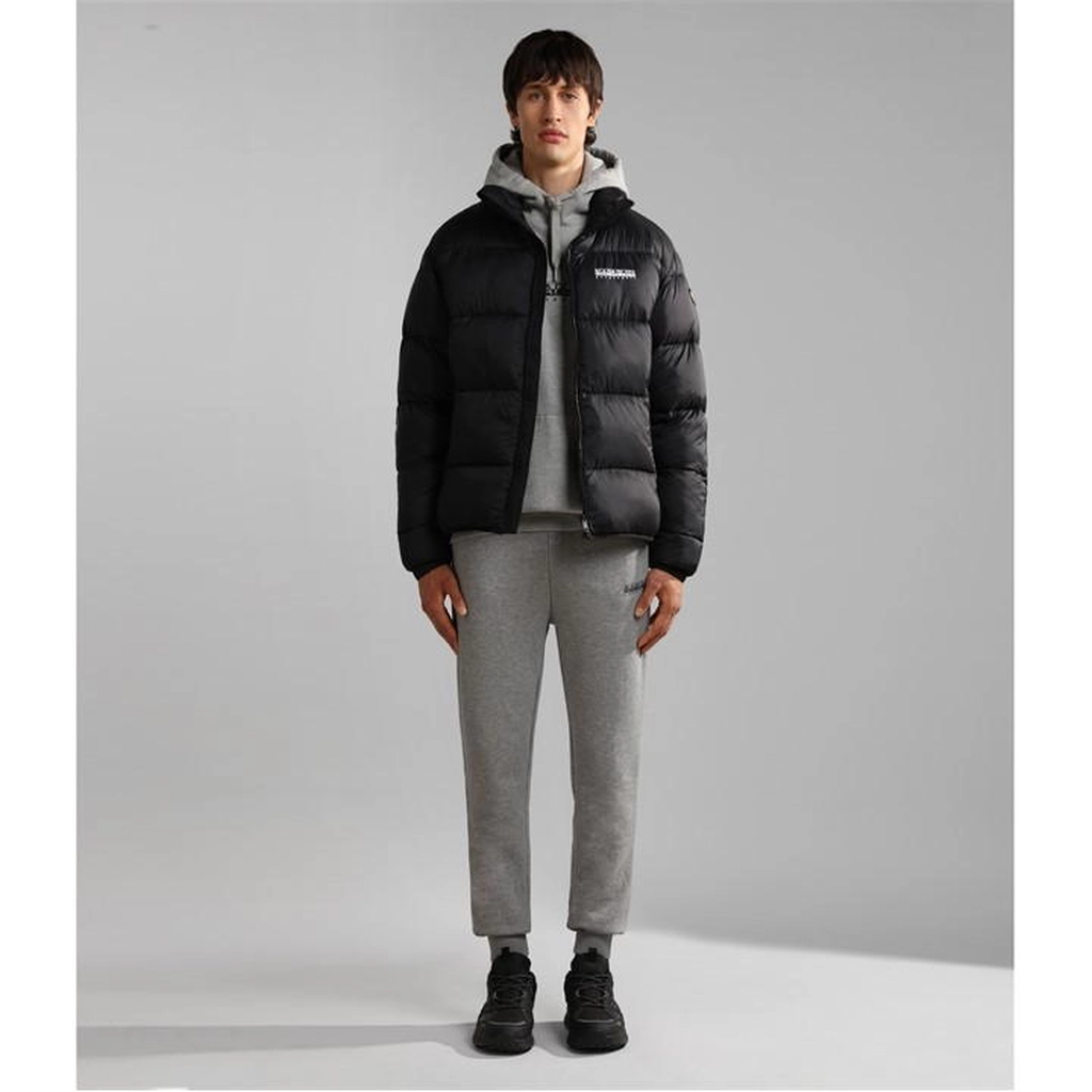 Napapijri Box Logo Joggers - Grey