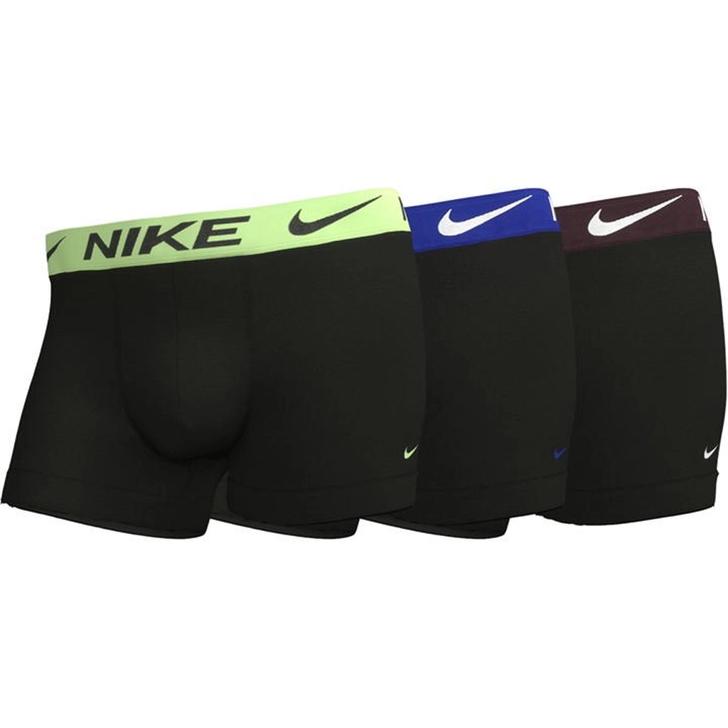 Nike 3 Pack Essential Micro Trunks Mens - Black