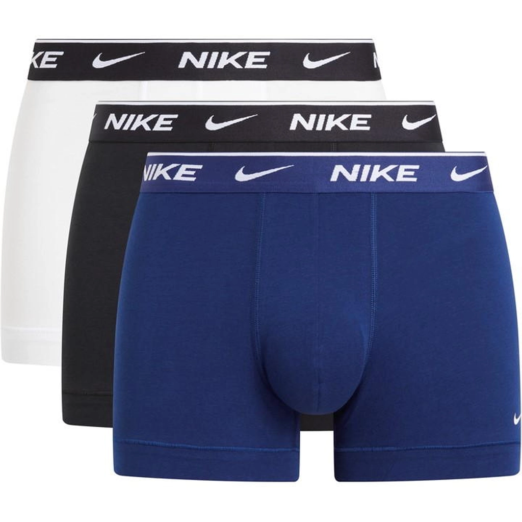 Nike 3 Pack Everyday Cotton Trunks Mens - Multi