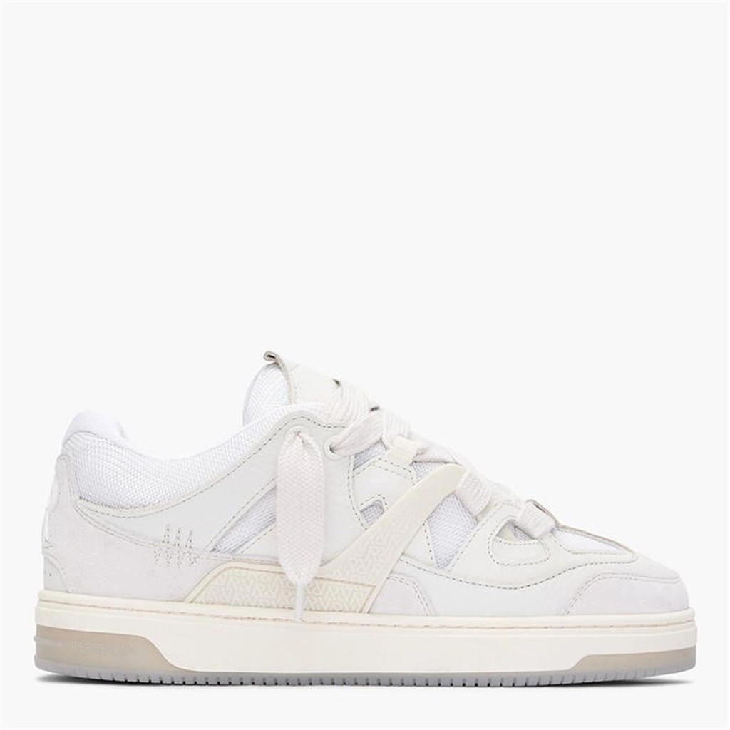 Represent Bully Panelled Canvas Sneakers - White