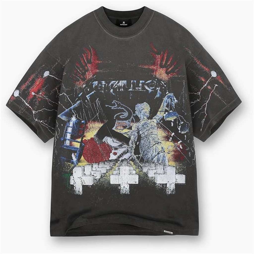 Represent Puppets T-Shirt - Grey