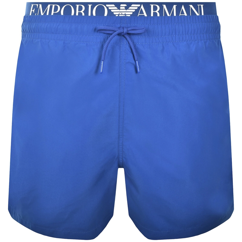 Armani Emporio  Boxer Swim Shorts Blue