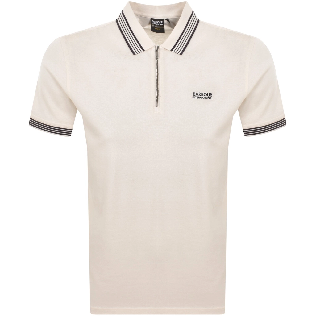 Barbour Upham Polo Whisper White