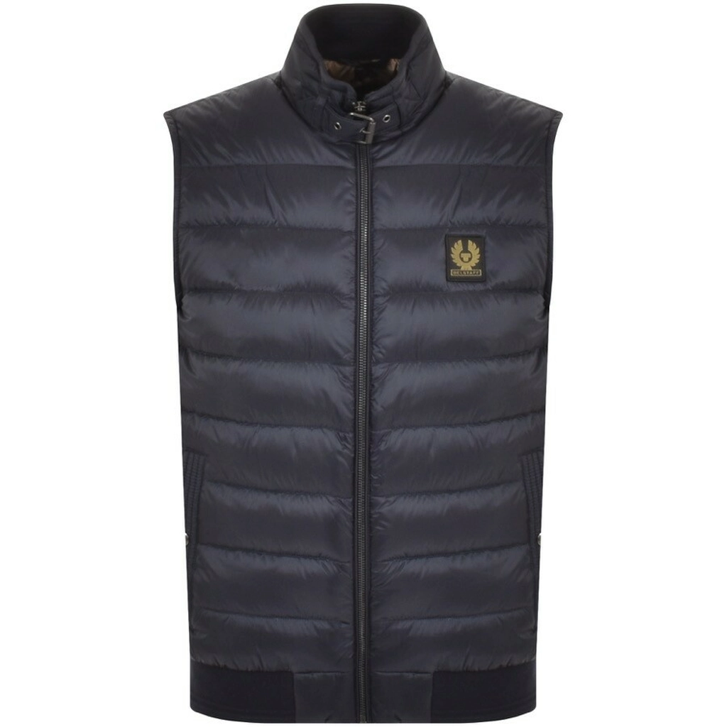 Belstaff Circuit Padded Gilet Navy
