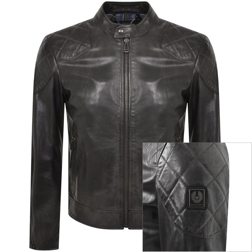 Belstaff Outlaw Waxed Jacket Black