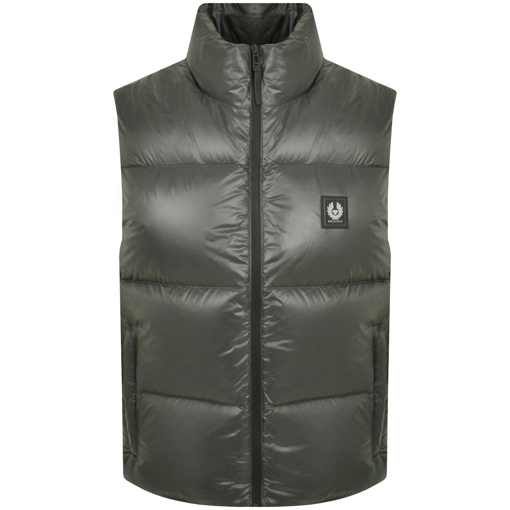 Belstaff Resolve Padded Gilet Grey