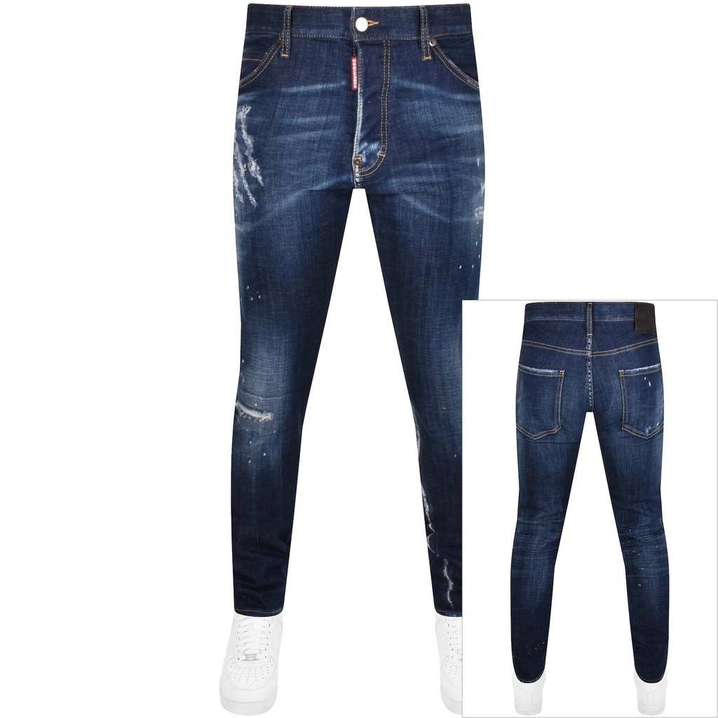 Dsquared2 Cool Guy Slim Fit Jeans Navy