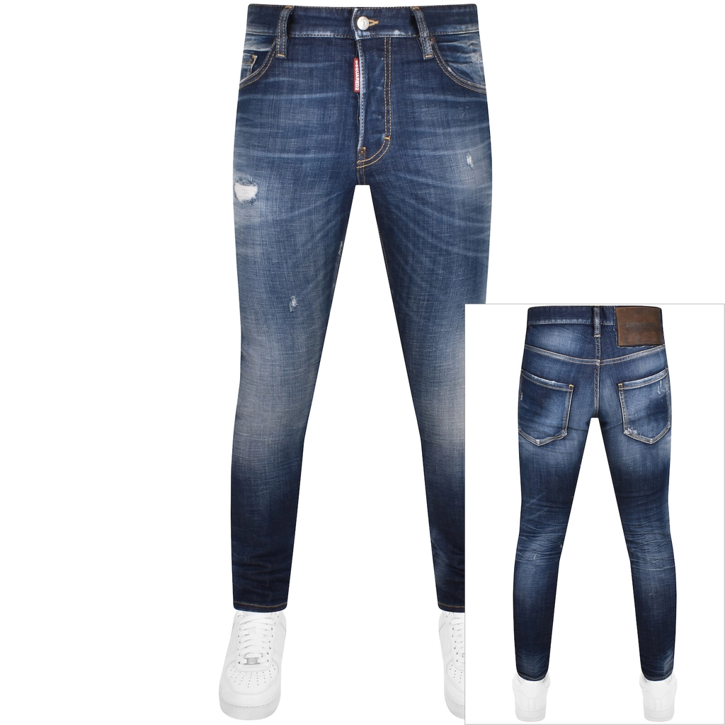 Dsquared2 Skater Slim Fit Jeans Blue
