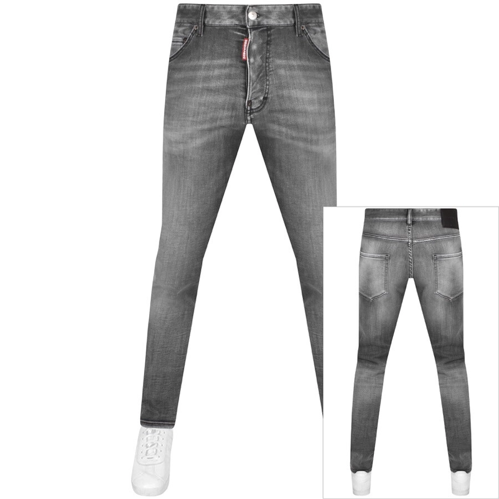 Dsquared2 Cool Guy Slim Fit Jeans Grey