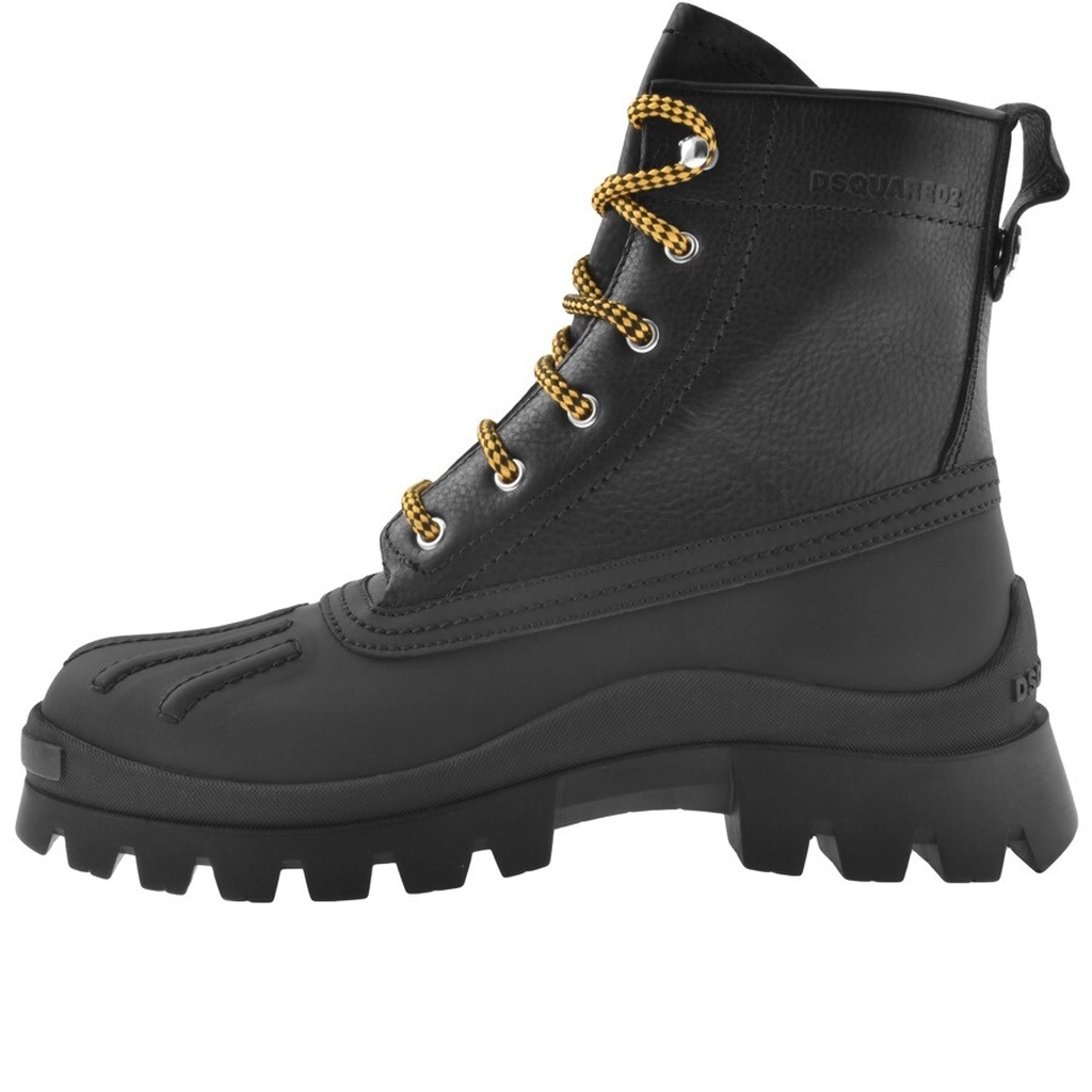 Dsquared2 Canadian Combat Boots Black