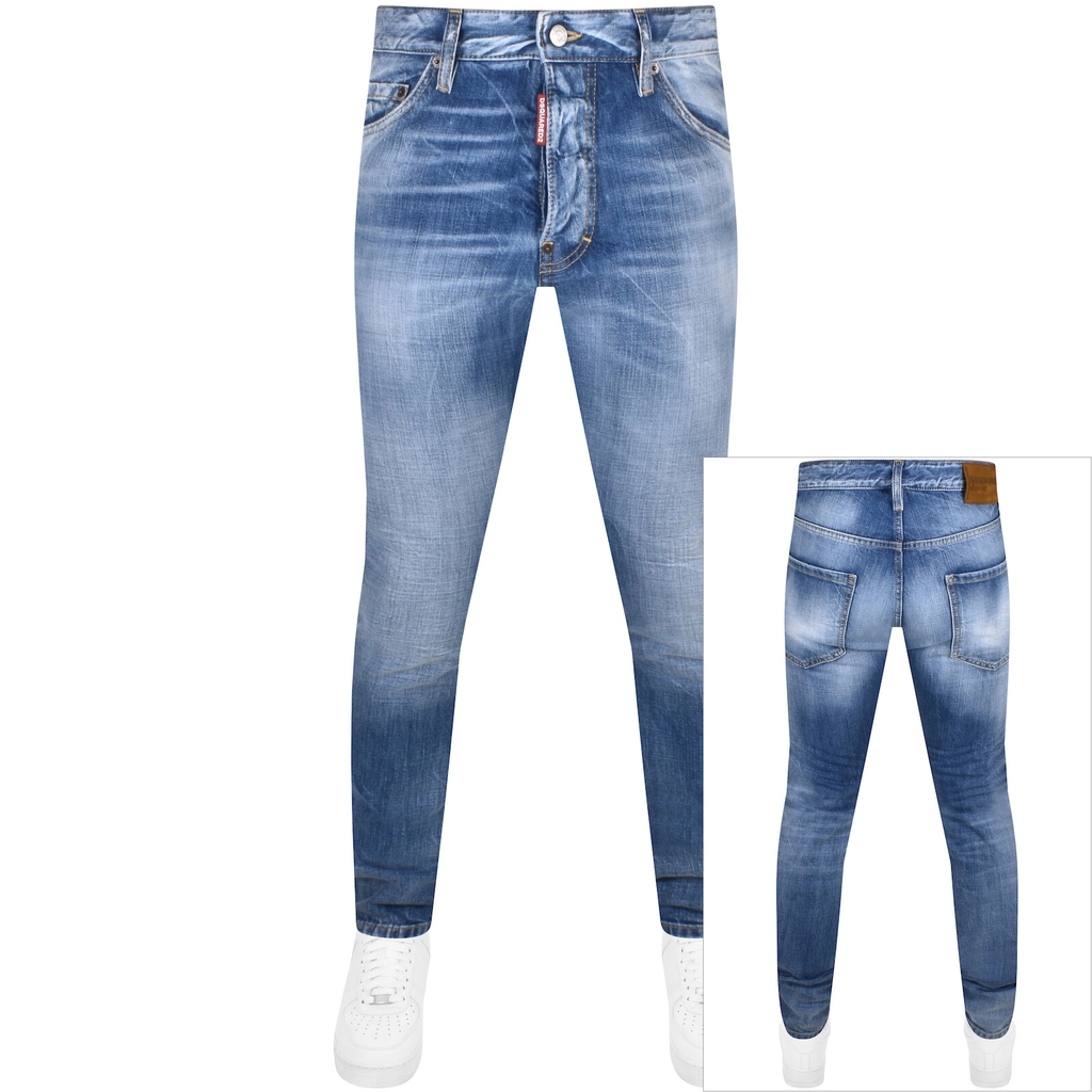 Dsquared2 Cool Guy Slim Fit Jeans Blue