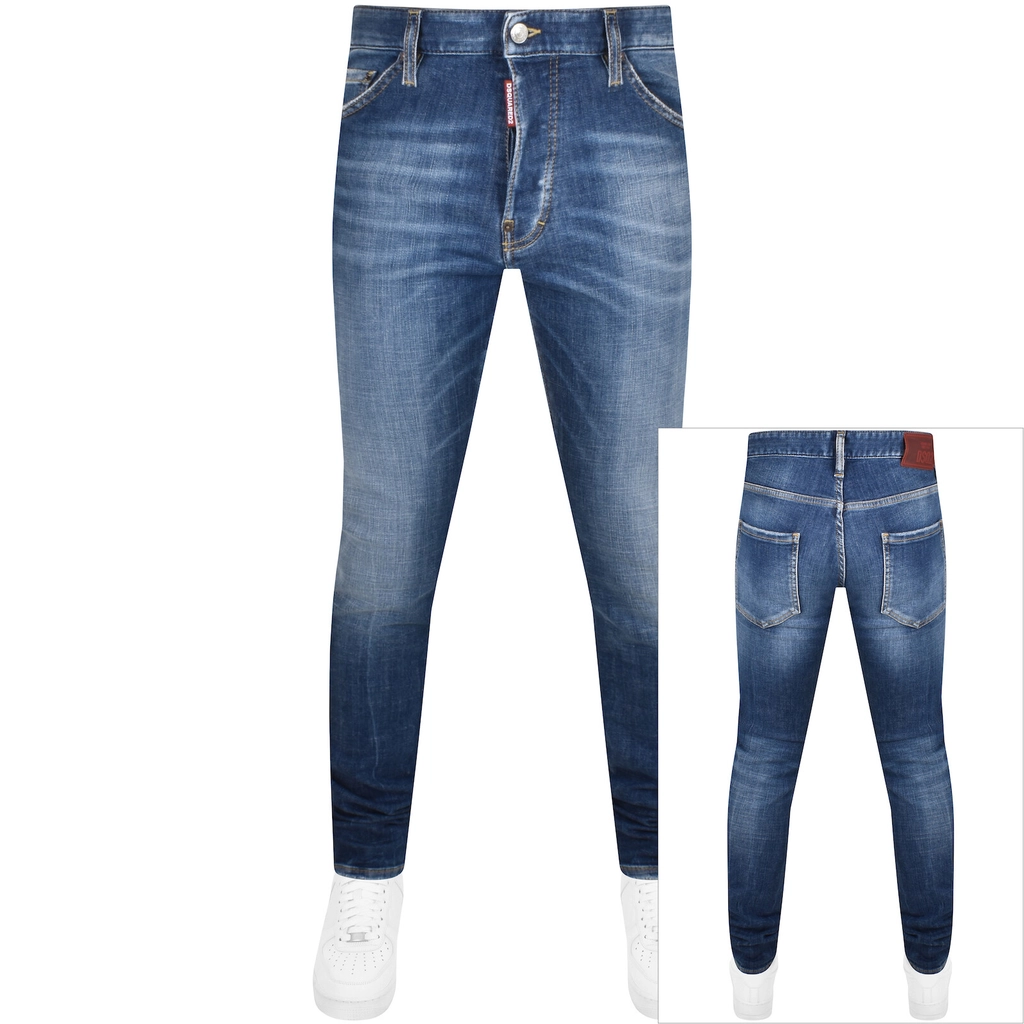Dsquared2 Cool Guy Slim Fit Jeans Blue
