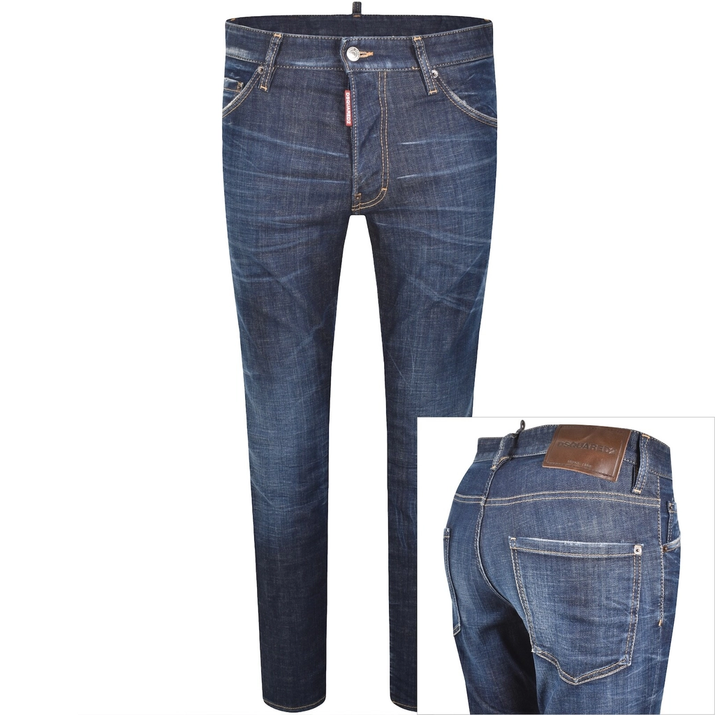 Dsquared2 Cool Guy Slim Fit Jeans Dark Blue