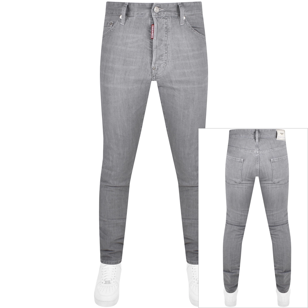 Dsquared2 Cool Guy Slim Fit Jeans Grey