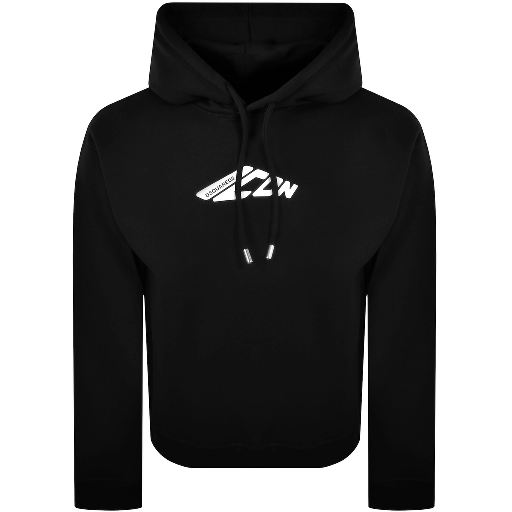 Dsquared2 Relax Fit Hoodie Black