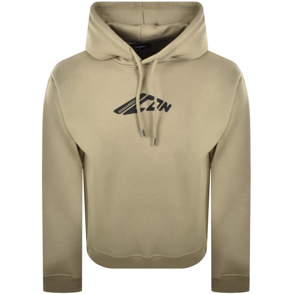 Dsquared2 Relax Fit Hoodie Dark Beige