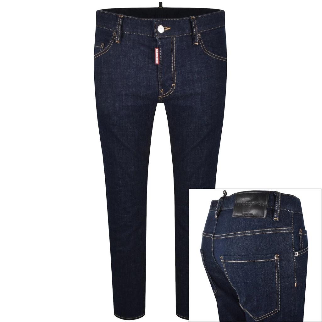 Dsquared2 Skater Slim Fit Jeans Navy