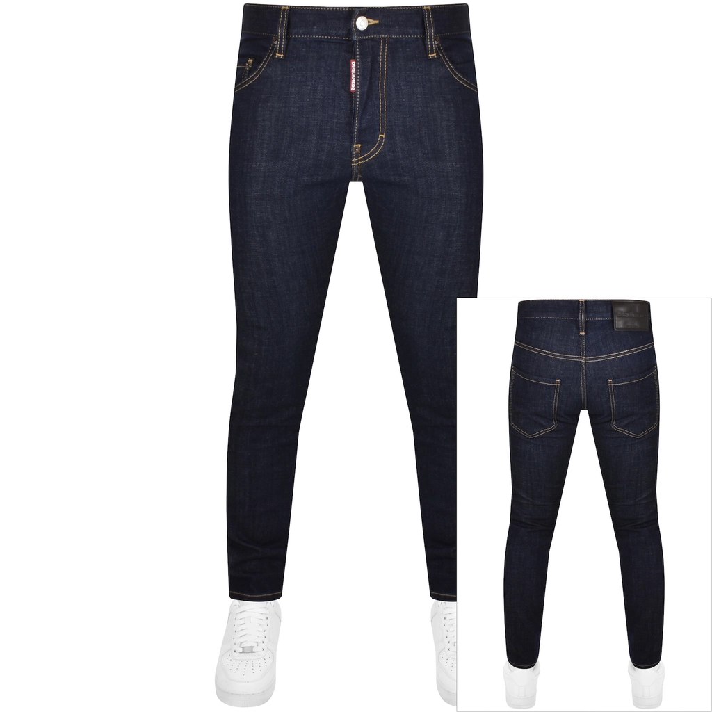 Dsquared2 Skater Slim Fit Jeans Navy