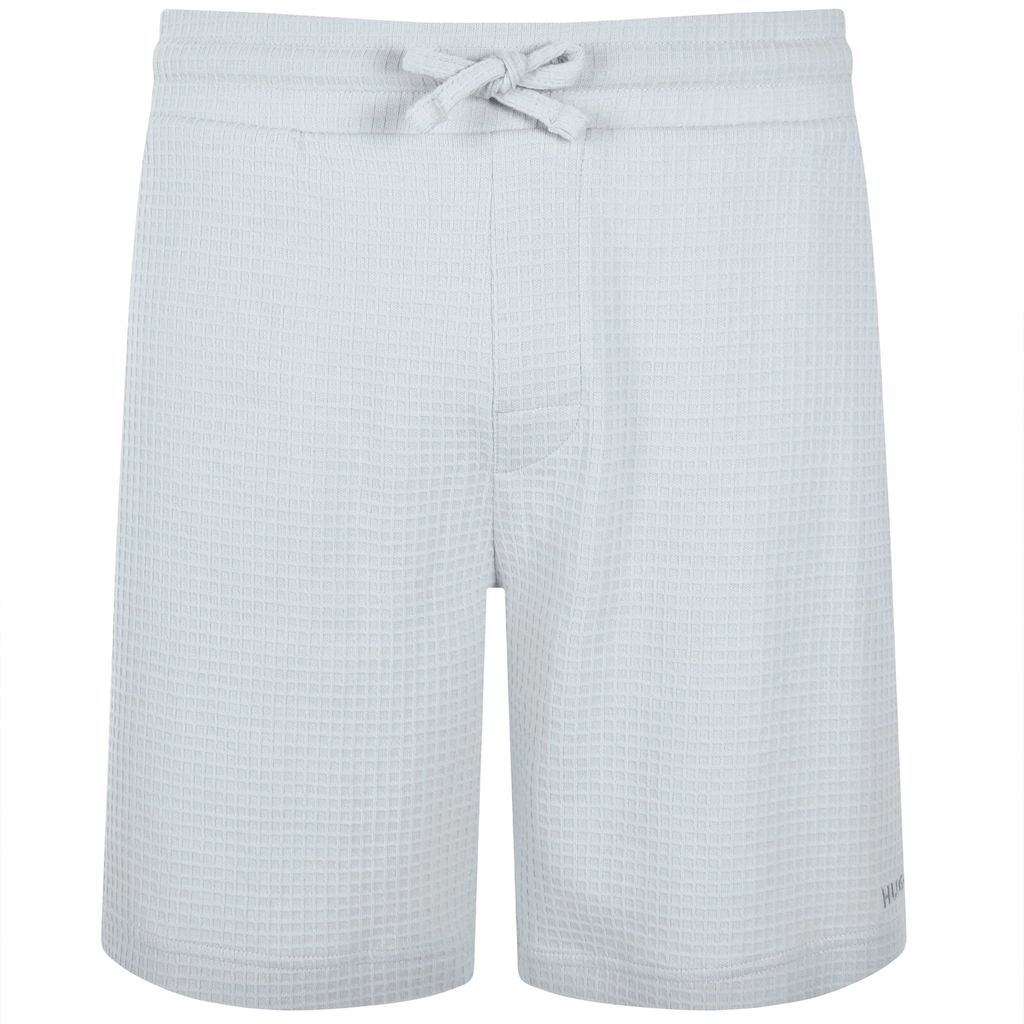Hugo Austin Waffle Shorts Light Grey