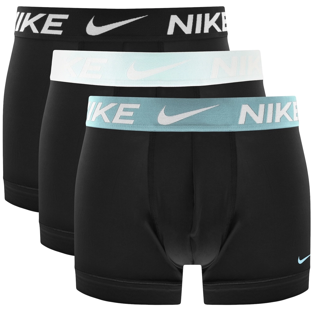 Nike Underwear 3 Pack Trunks Black