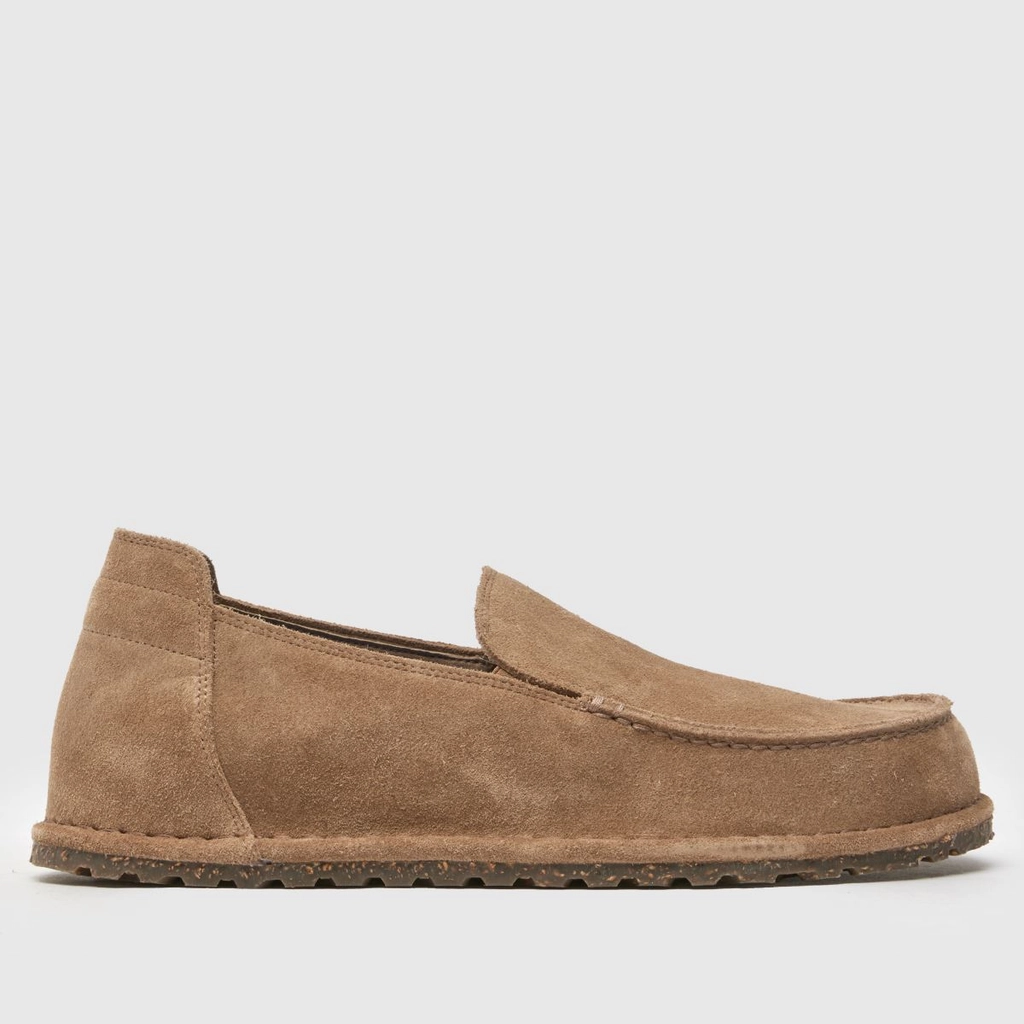 Birkenstock Utti Slip On Shoes in Stone